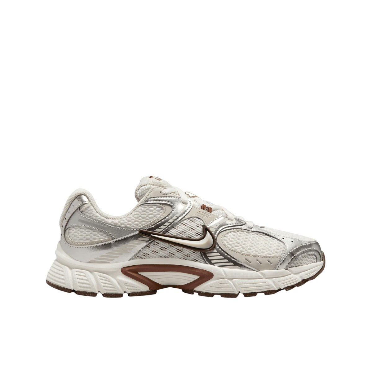 Nike V5 RNR sneakers in off white and brown