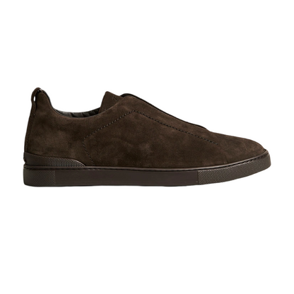ZEGNA
Triple Stitch Sneakers Full Brown Suede