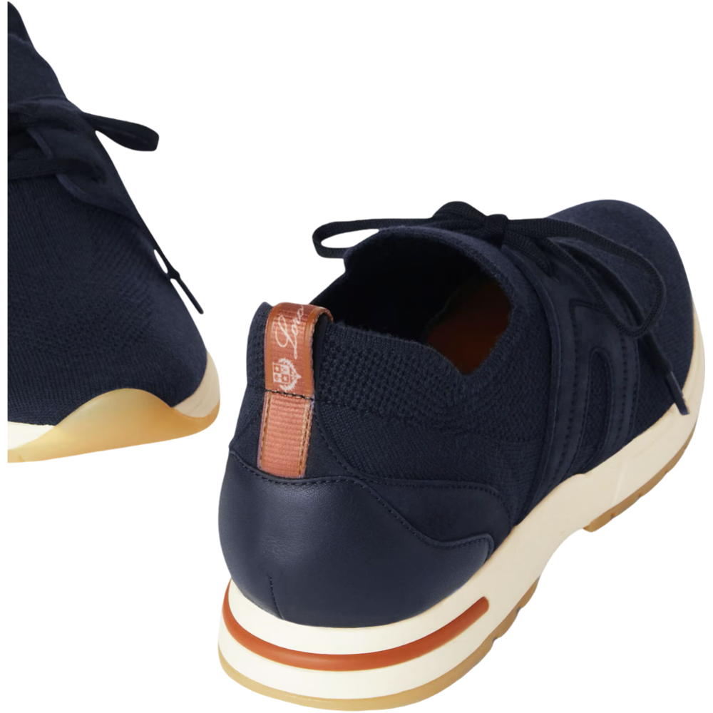 loro Piana 360 Flexy Walk Sneaker navy blue
