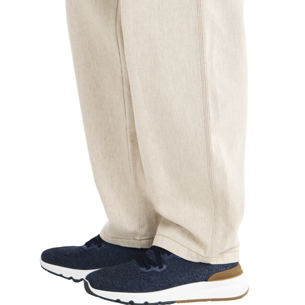 BRUNELLO CUCINELLI
Cotton chiné knit sneakers