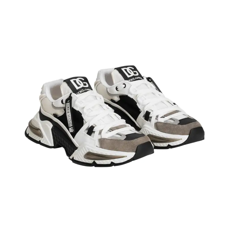 DOLCE&GABBANA 
Airmaster Panelled Sneakers