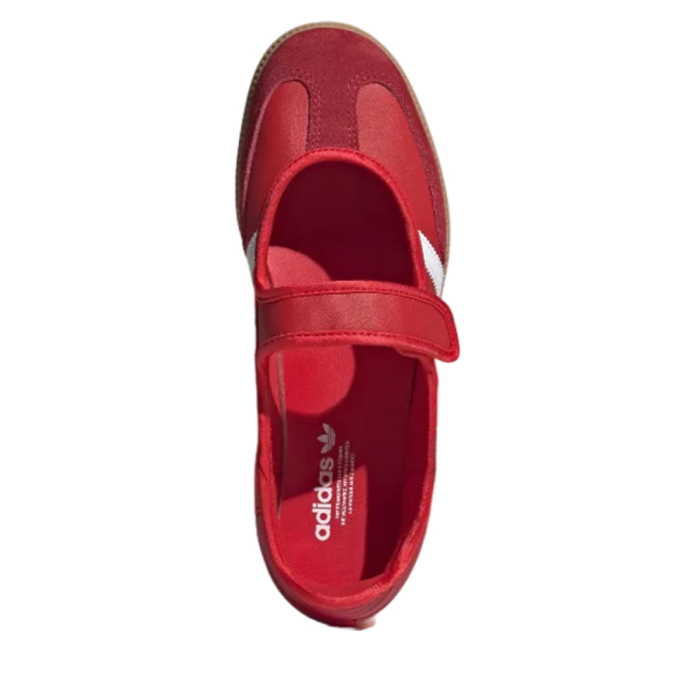 Adidas Samba mary Jane Women's Ballerina Shoes in Red