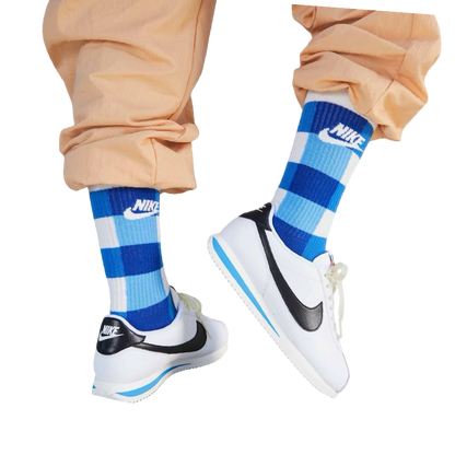 Nike Cortez White Black Light Photo Blue