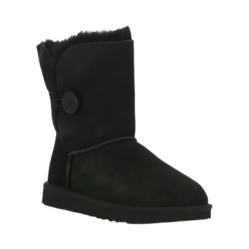 UGG fur lined boots black