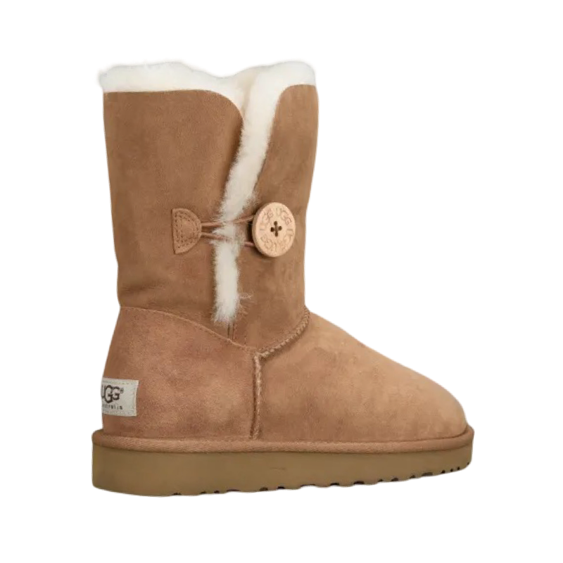 UGG fur lined boots chestnut
