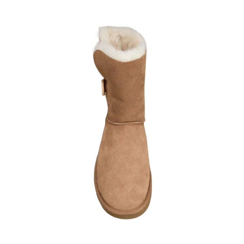 UGG fur lined boots chestnut