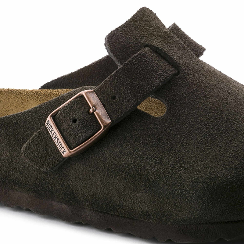 Birkenstock Boston Suede - Brown