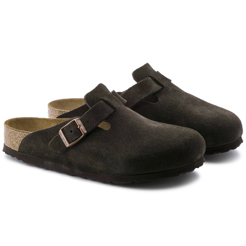 Birkenstock Boston Suede - Brown