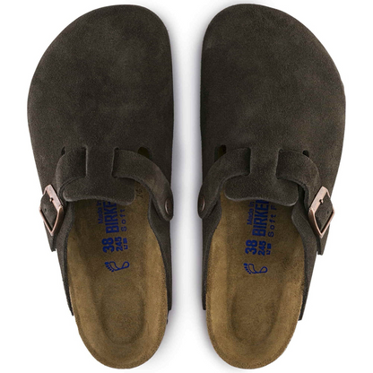 Birkenstock Boston Suede - Brown