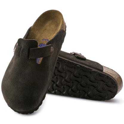 Birkenstock Boston Suede - Brown