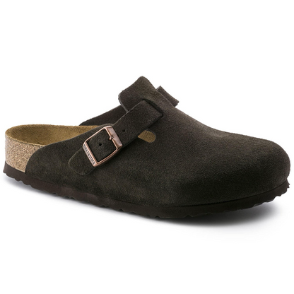 Birkenstock Boston Suede - Brown