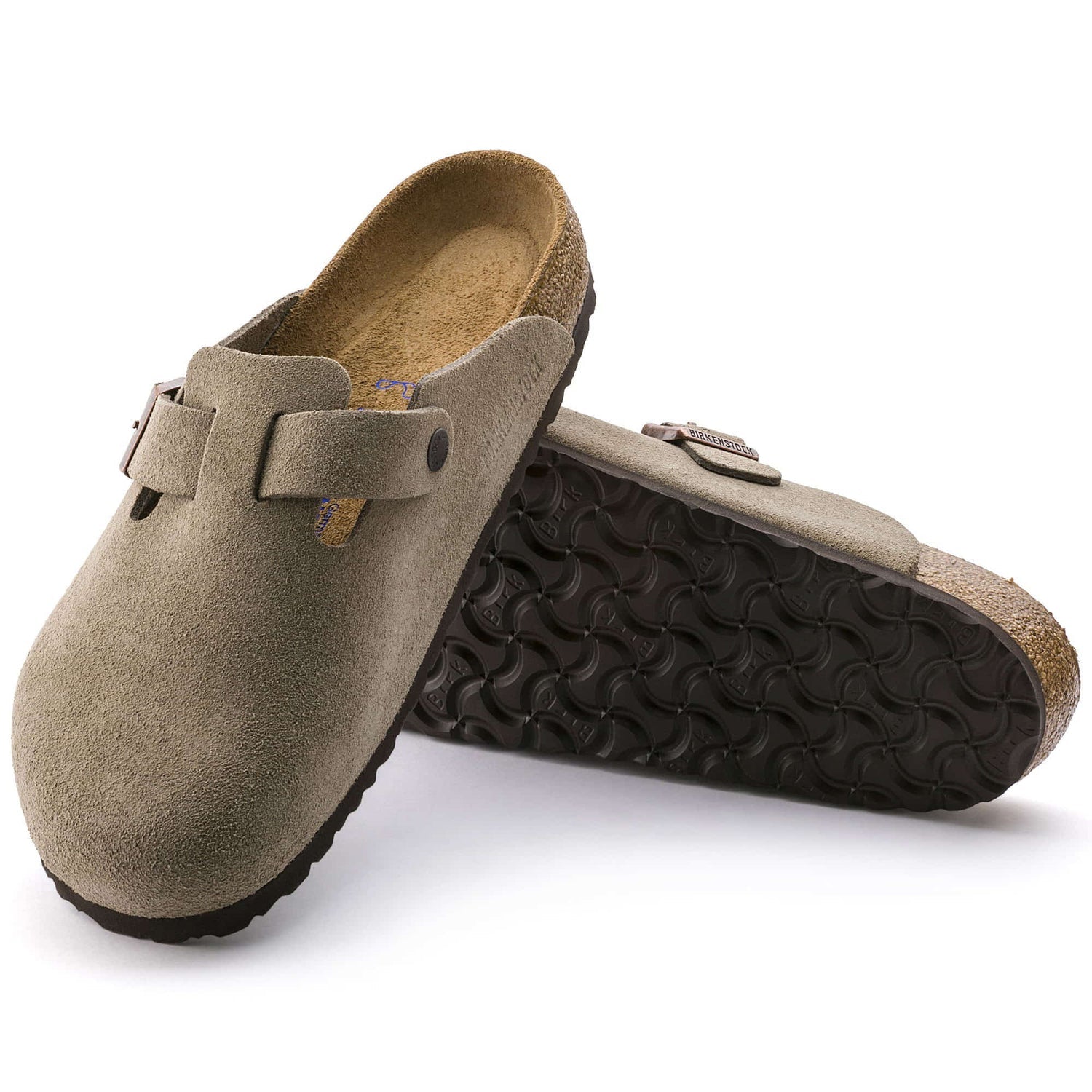 Birkenstock Boston Soft Fotbed Velvet Leather
