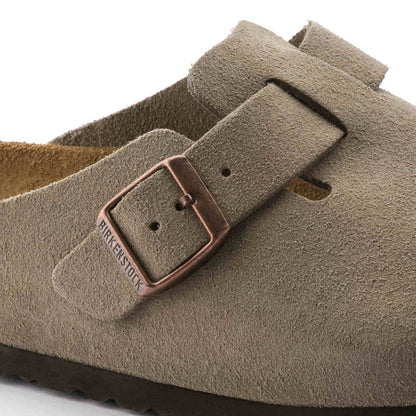 Birkenstock Boston Soft Fotbed Velvet Leather
