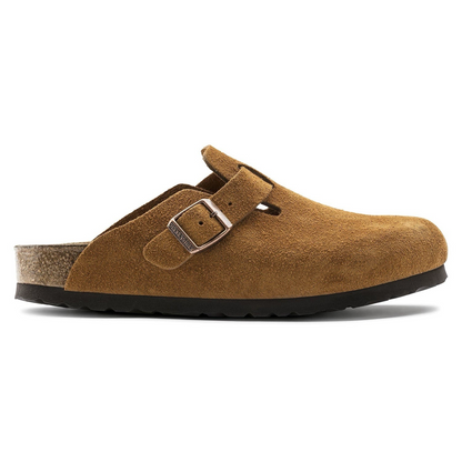 Birkenstock Boston Suede-Brown Mink