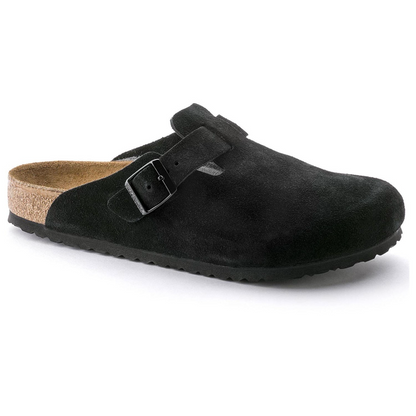 Birkenstock Boston Suede - Black