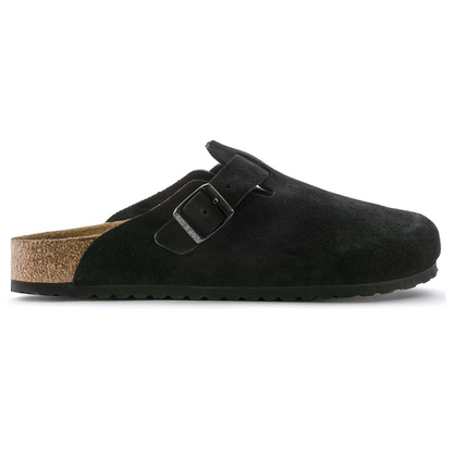 Birkenstock Boston Suede - Black