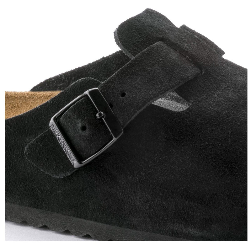 Birkenstock Boston Suede - Black