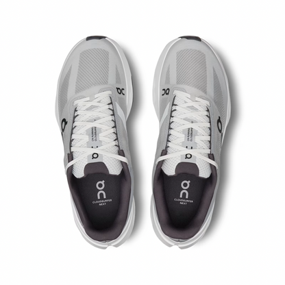 On Cloudsurfer Next Glacier/White