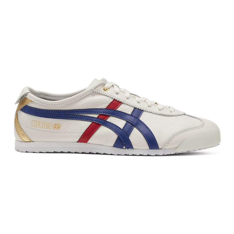 Onitsuka Tiger Mexico 66 – White Dark Blue Red Gold