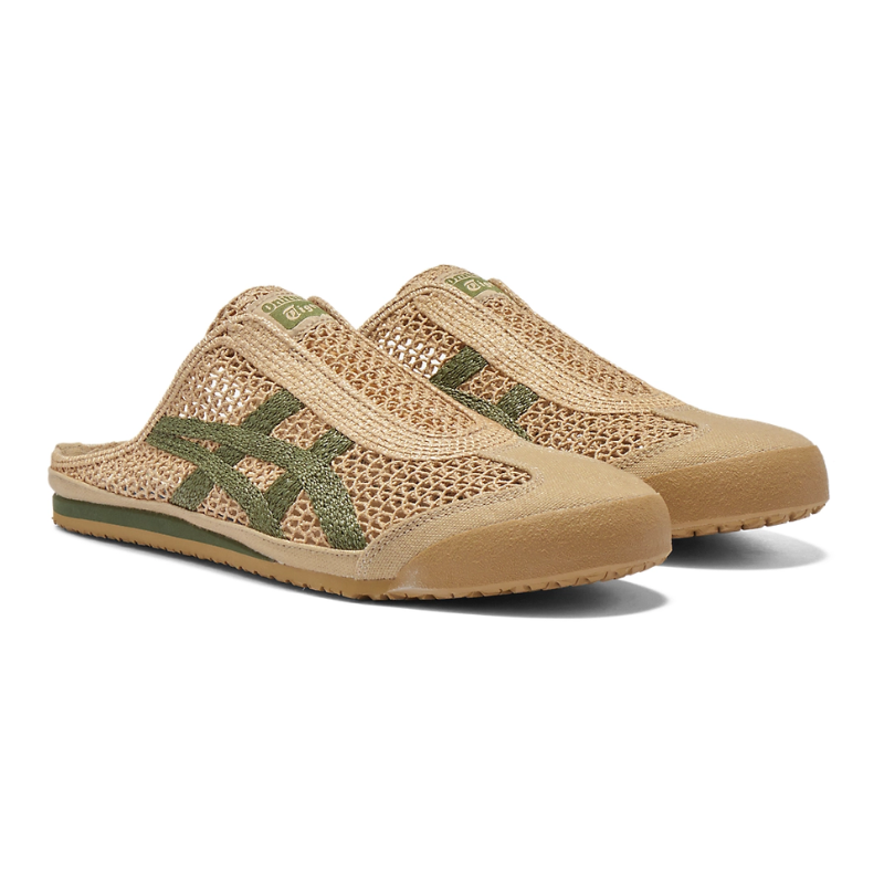 ONITSUKA TIGER MEXICO 66 SABOT BEIGE GREEN