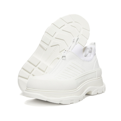Alexander McQueen Tread Slick Zip Up – White