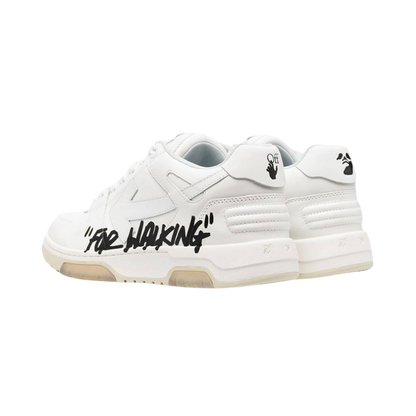 OFF-WHITE Out Of Office OOO low Tops for Walking for – White Black