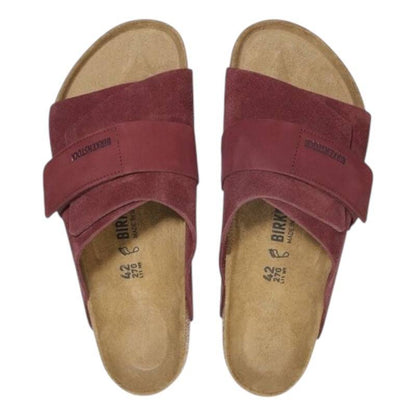 Birkenstock Kyoto Nubuck Leather/Suede – Zinfandel