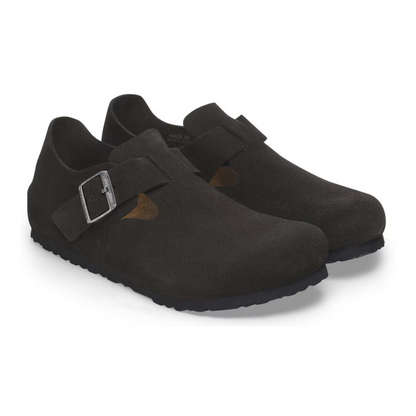 Birkenstock London – Suede Leather Black