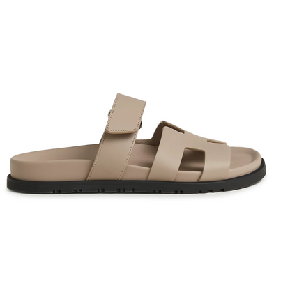 Hermès Chypre Beige Mastic Sandals