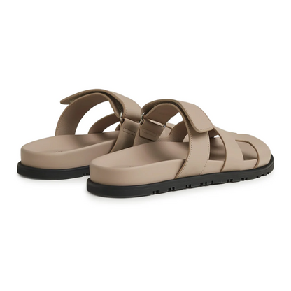 Hermès Chypre Beige Mastic Sandals