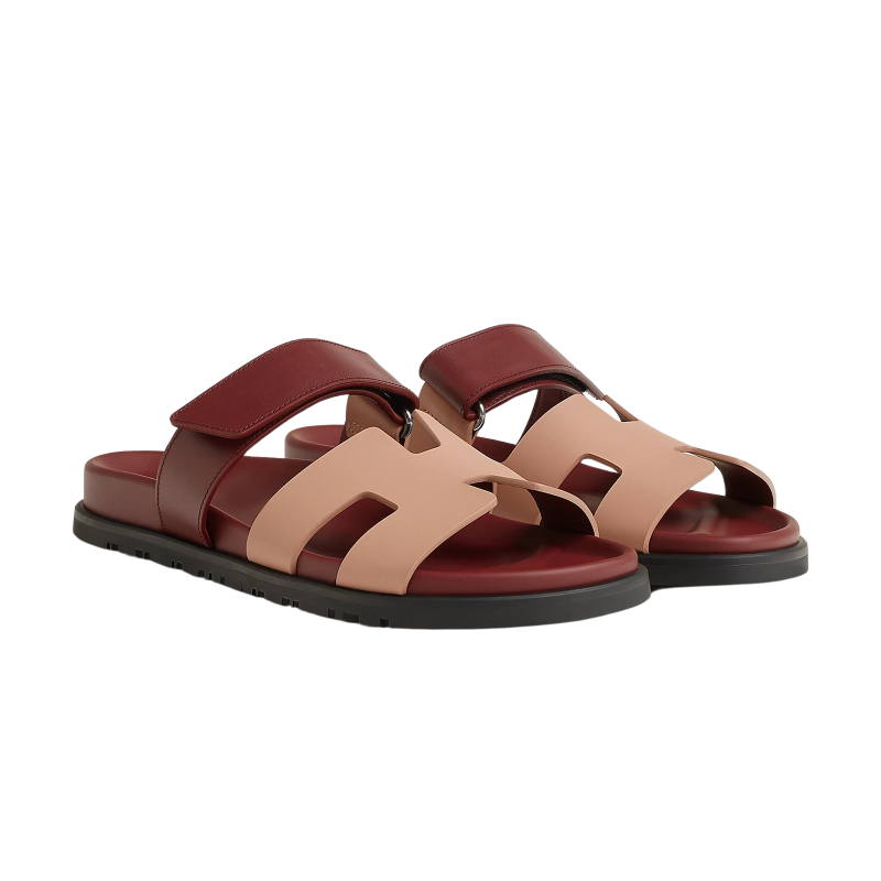 Hermes Chypre Sandal Beige/Perlino