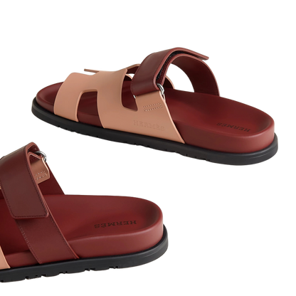 Hermes Chypre Sandal Beige/Perlino