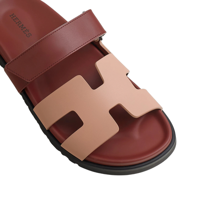 Hermes Chypre Sandal Beige/Perlino