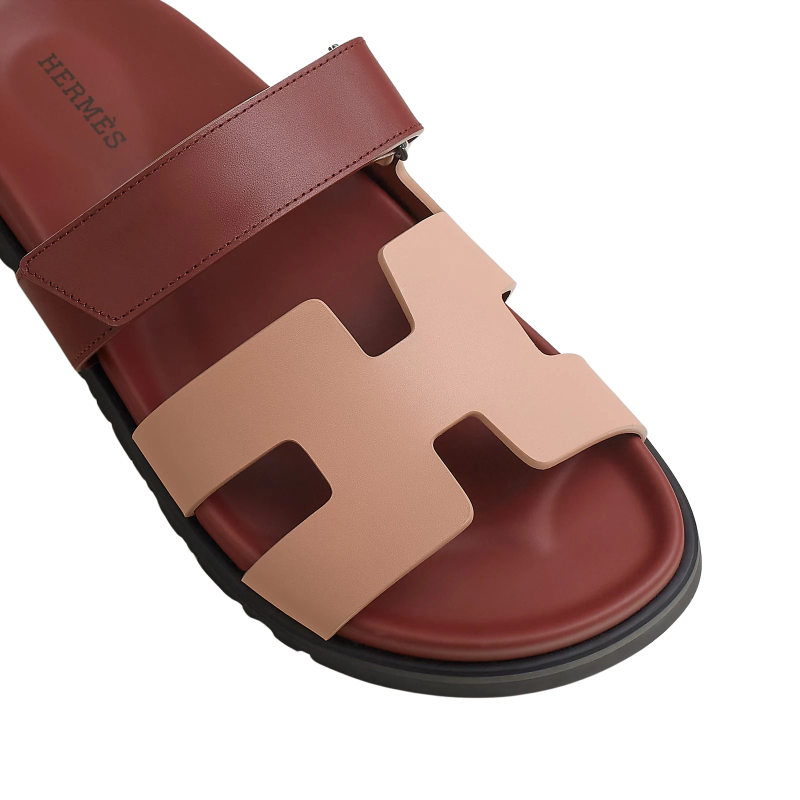Hermes Chypre Sandal Beige/Perlino
