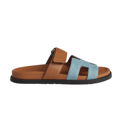 Hermes Chypre Sandal Bicolor/Denim