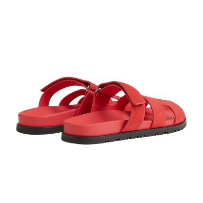 Hermes Chypre Sandal Rose/Vermillon