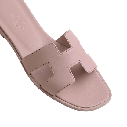 Hermes Oran Sandal Rose/Cancan