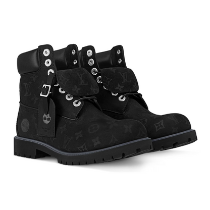 Louis Vuitton Timberland 6″ Ankle Boot – Black Monogram