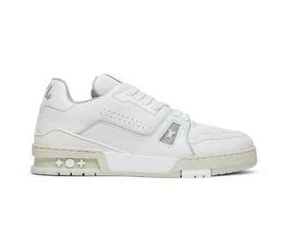 LOUIS VUITTON LV TRAINER WHITE SIGNATURE