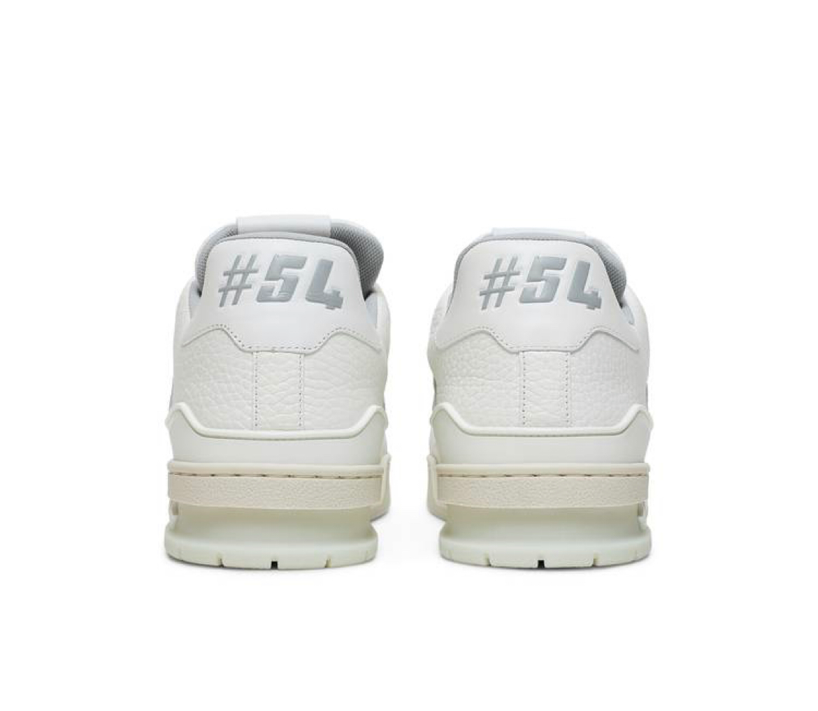 LOUIS VUITTON LV TRAINER WHITE SIGNATURE