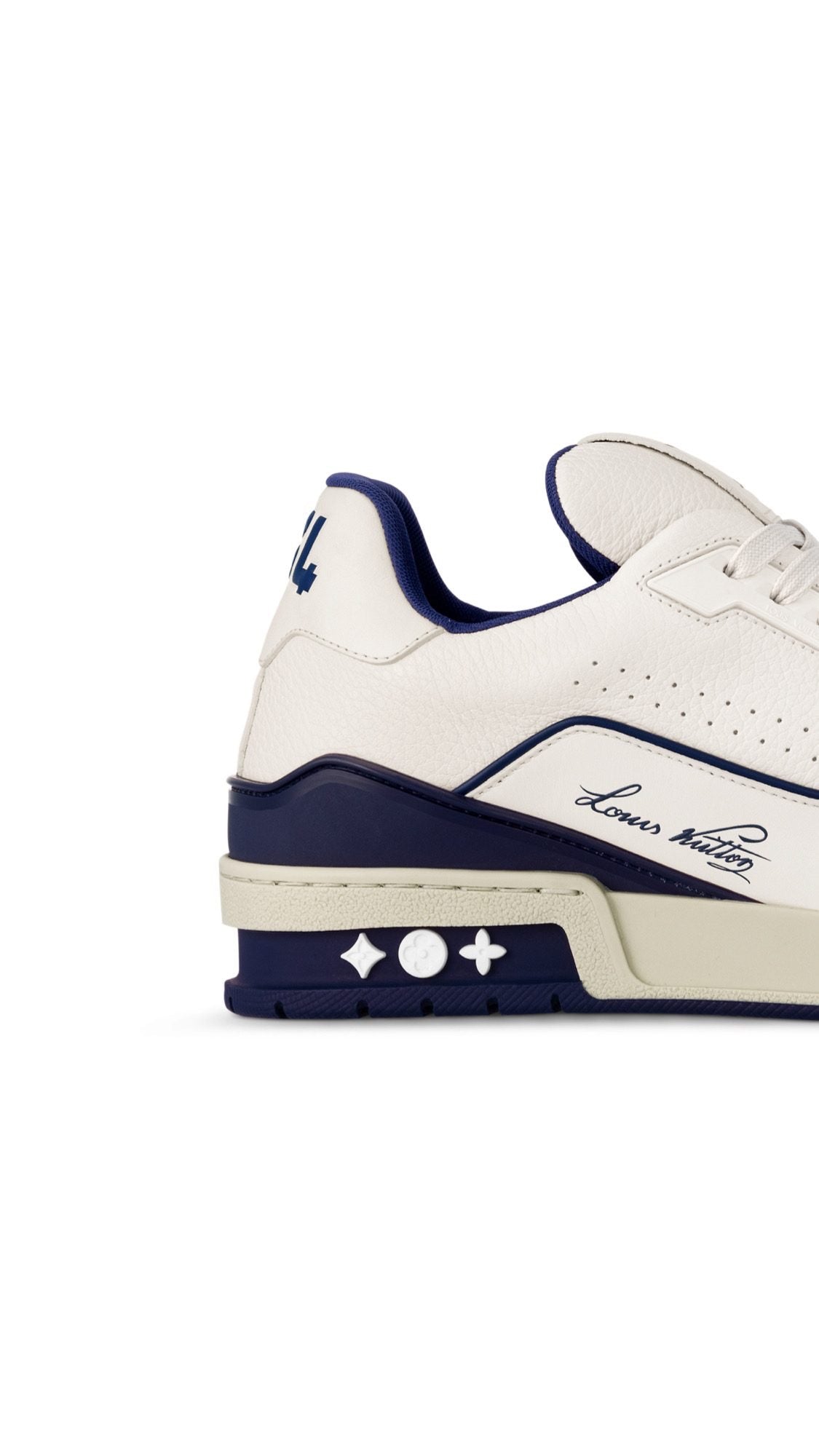 Louis Vuitton trainer “white blue”
