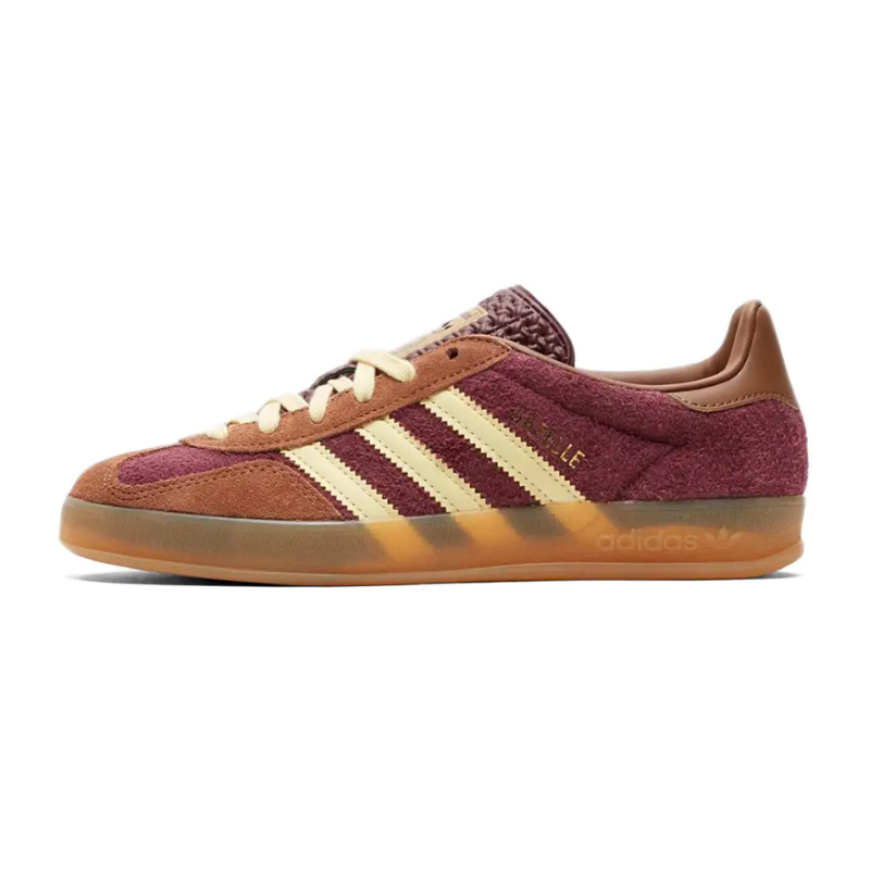 adidas Gazelle Indoor Maroon Almost Yellow