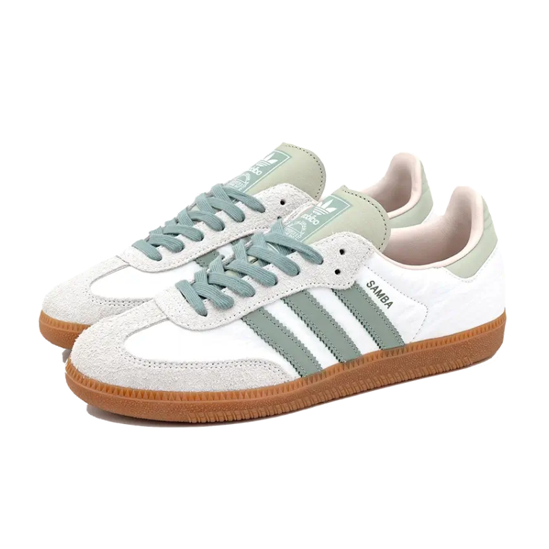 adidas Samba OG Silver Green Putty Mauve