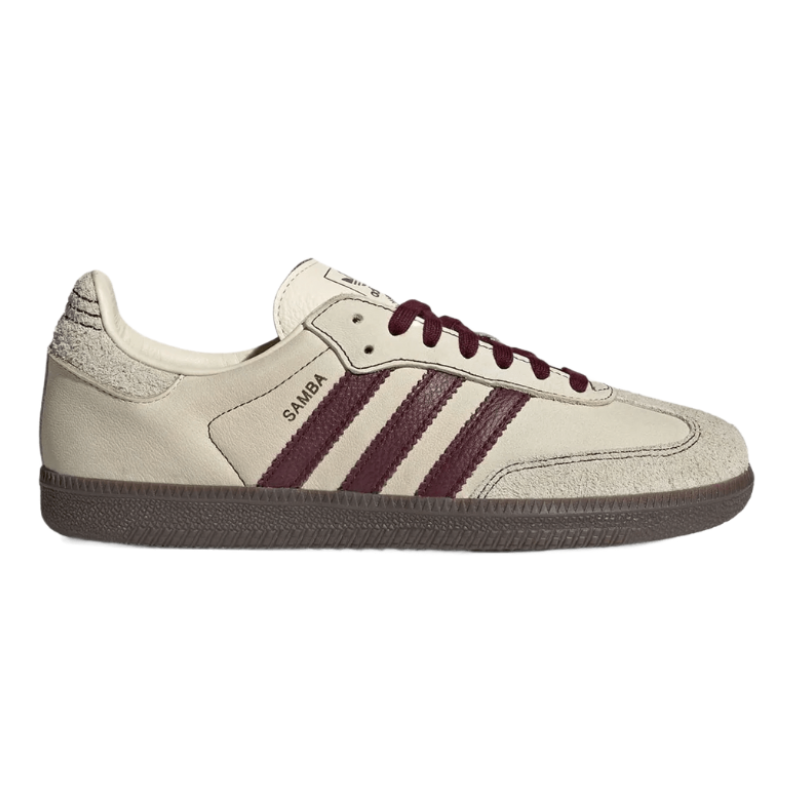 adidas Samba OG Wonder White Maroon