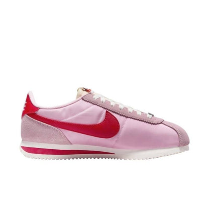 Nike Cortez Trainers Medium Soft Pink Fire Red Sail Team Orange