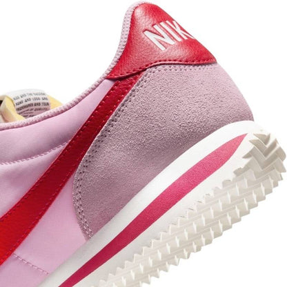 Nike Cortez Trainers Medium Soft Pink Fire Red Sail Team Orange