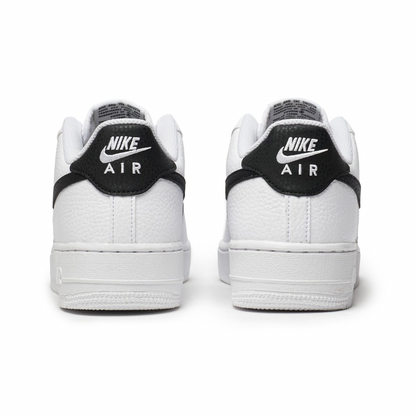Nike Air Force 1 Low '07 White Black Pebbled Leather