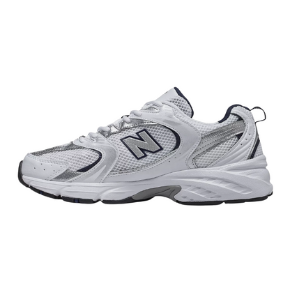 New Balance 530 White Silver Navy