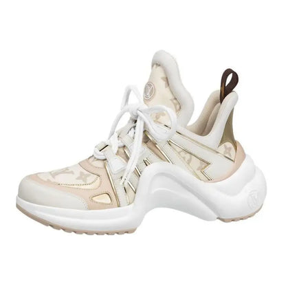 Louis Vuitton Archlight Sneakers ‘Beige Monogram Gold