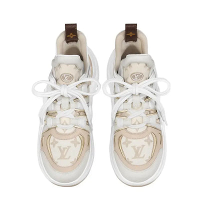 Louis Vuitton Archlight Sneakers ‘Beige Monogram Gold